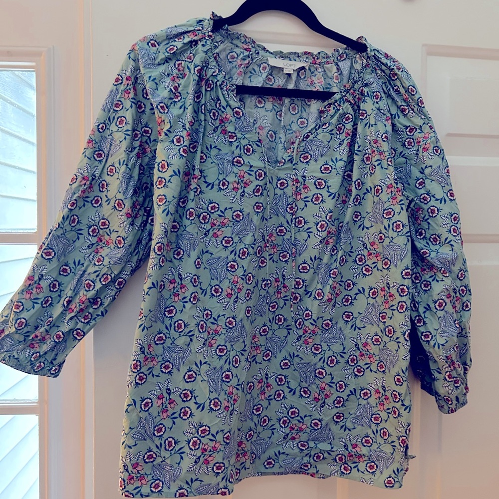 Floral Loft Top